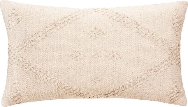Atmosphera sierkussen macramé Safari – ecru, rechthoekig, 58 x 38 cm