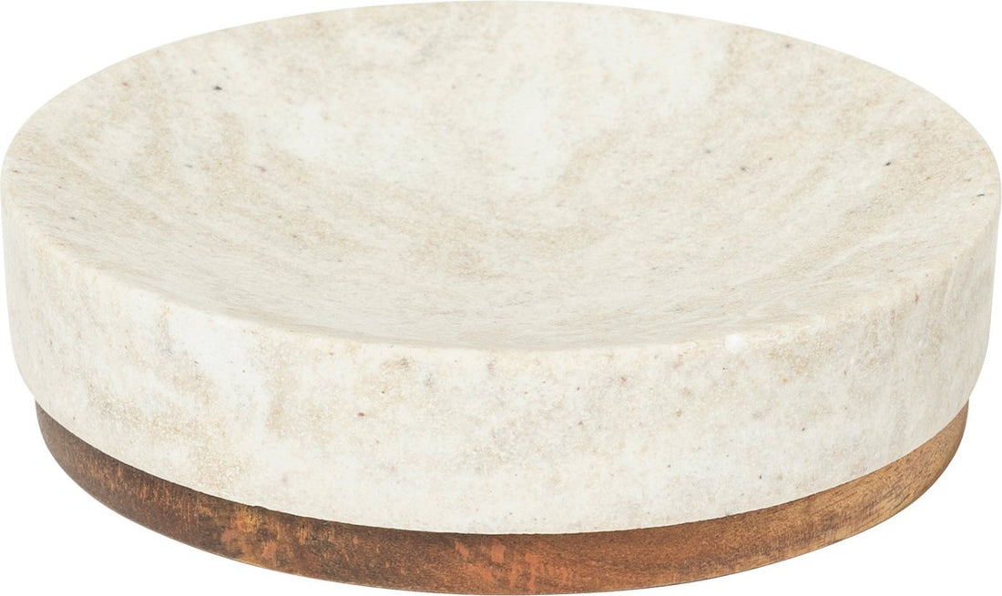 5Five Como Soap Dish - Ø11xH3 cm - Beige