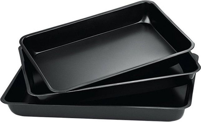 Kinghoff 4199 - Backformen - Backform - 3er-Set - Schwarz