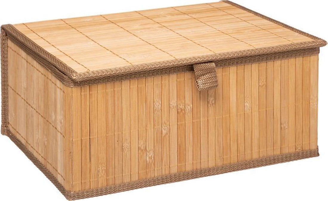 5Five Paniers en bambou 3 pièces couleur bois