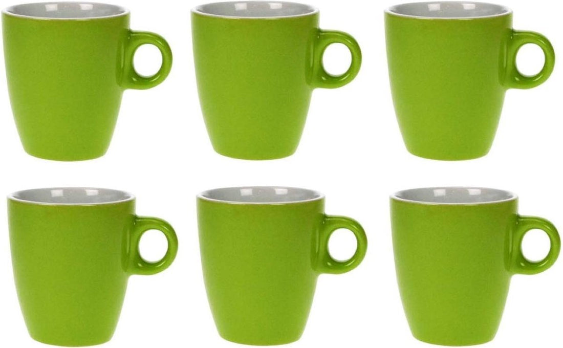 Cosy & Trendy Vicky Gobelet - 19 cl - Ø 7 cm x 8.5 cm - Vert - Set de 6