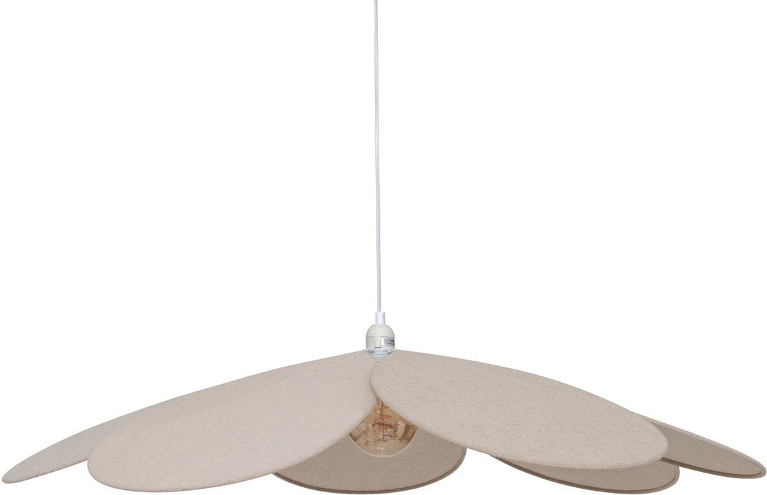 Atmosphera Kids Flower Pendant Lamp - Ø100xH15 cm - Beige
