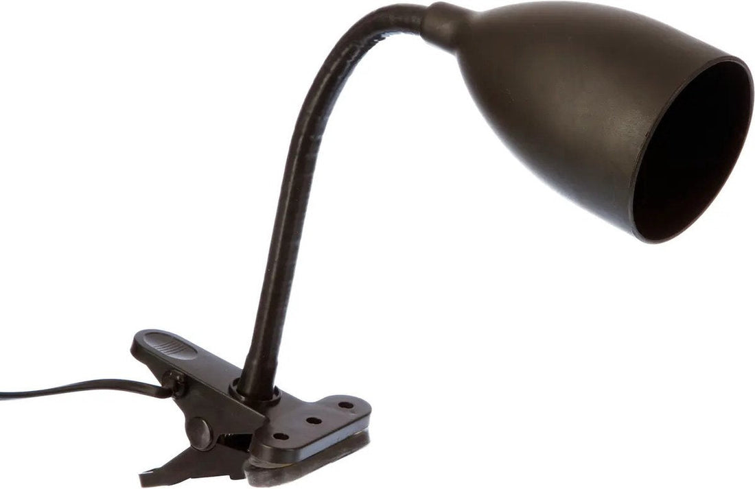 Atmosphera klemlamp Design Light Classic – zwart bureaulampje, 43 cm, E14