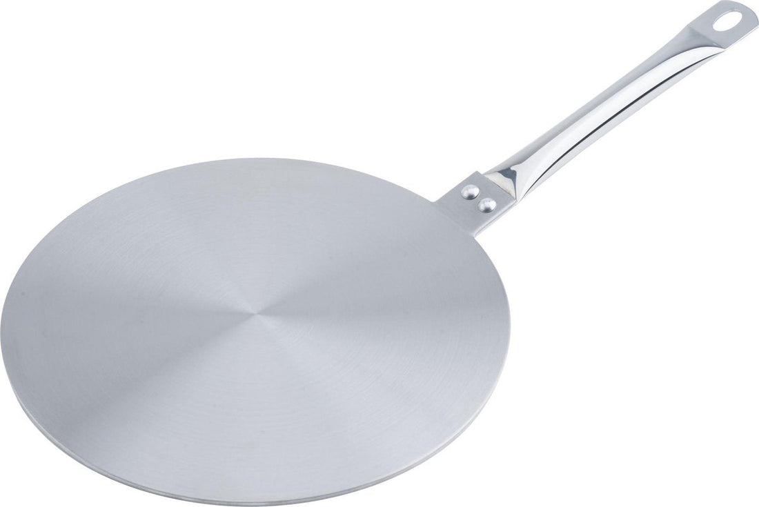 Plaque adaptateur à induction en inox 20 cm - Protecteur/adaptateur de plaque de cuisson