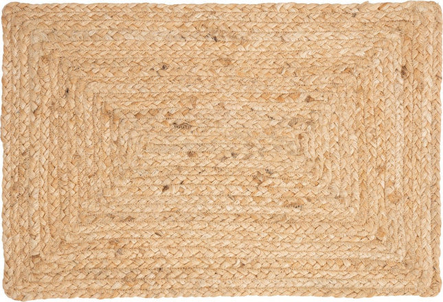 Secret de Gourmet placemat Savannah – gevlochten jute, naturel, 45 x 30 cm