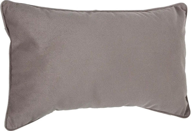 Atmosphera Bank / sierkussens huiskamer Sophia - 30 x 50 cm - Taupe - polyester - met rits
