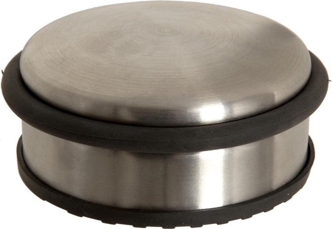 5Five Runder Türstopper - 10 x 4,5 cm - aus Metall - Türstopper-Gewicht - 930 g