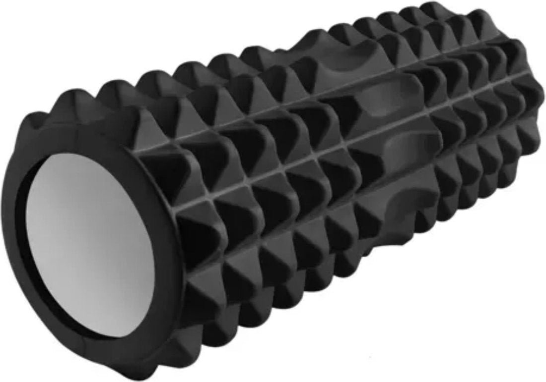 Trizand Yoga Roller - Black - Ideal for Muscle Relaxation and Self-Massage