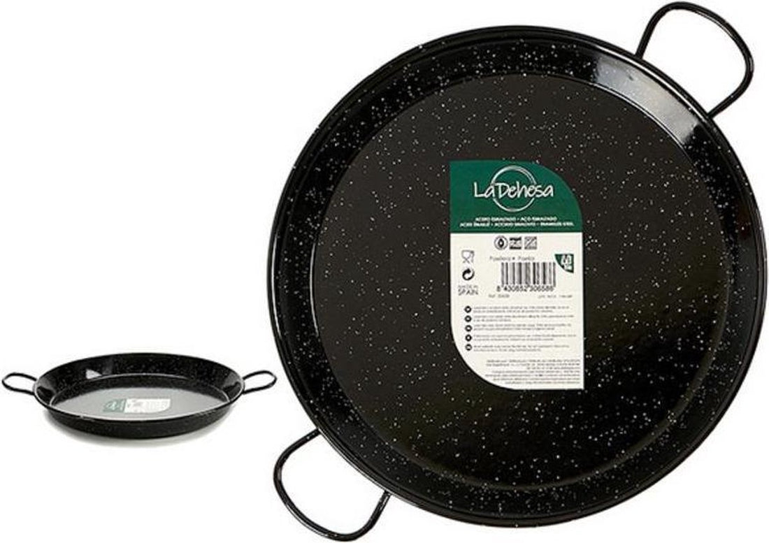 Paella-Pfanne aus emailliertem Stahl 35 CM