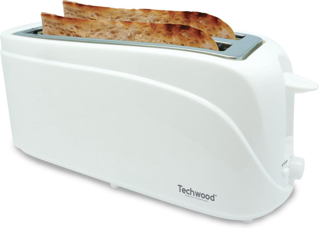 Techwood TGP502 - Grille-pain à fente longue - f entes longues extra larges