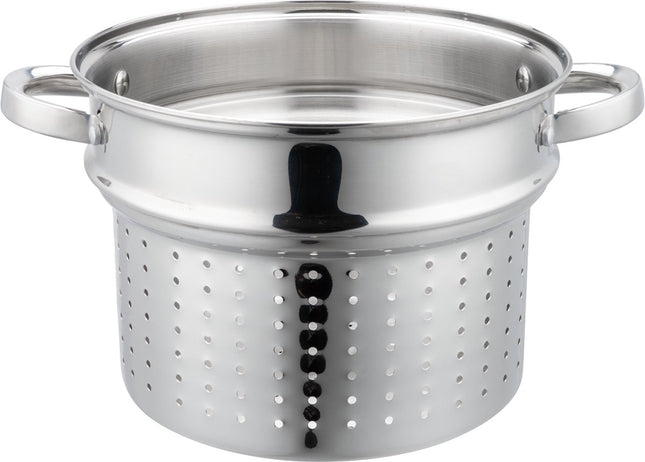 Klausberg 7738 kookpan met pasta-inzet – 2-delig, RVS, Ø 24 cm, 7,5 liter – foto 2