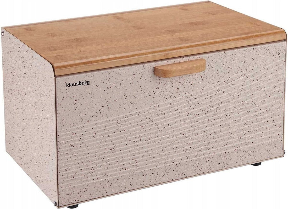 Klausberg 7465 - double bread bin - cream