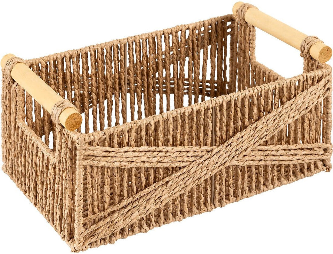 Atmosphera Eugène Aufbewahrungskörbe - 3er-Set - 26/31/36 cm - Beige