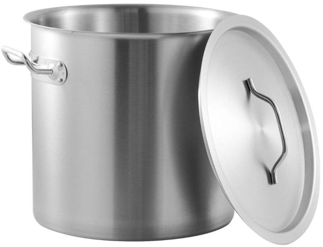 Kinghoff Cooking Pot 17 liters - Ø28 cm - Suitable for all heat sources (incl. induction) - Soup pot - Steam pot - XXL - Large pot