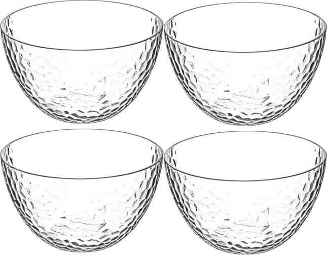 Secret de Gourmet Kommetjes / Schaaltjes - kunststof - D14 cm - Set 10x