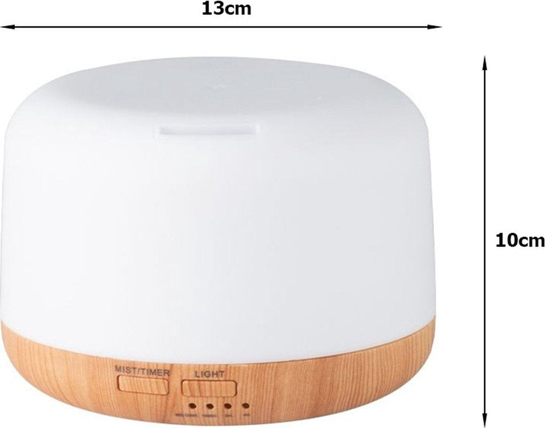 Luchtbevochtiger diffuser met RGB-licht en afstandsbediening – 300 ml – foto 2