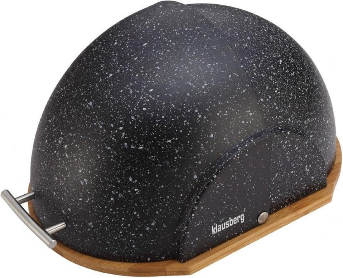 Klausberg 7277 - Bread bin - black marble