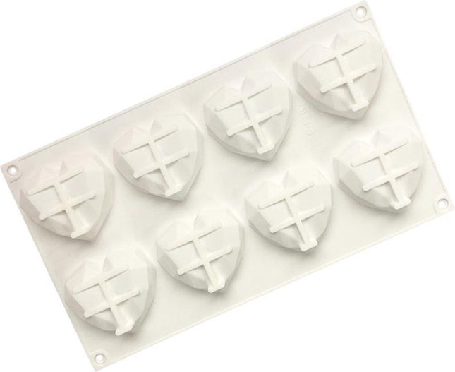 Silicone 3D heart mold