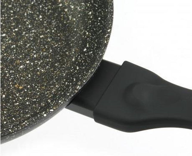 Klausberg 7290 - frying pan set - Ø22 cm & Ø24 cm & Ø28 cm - Marble / ceramic - Black