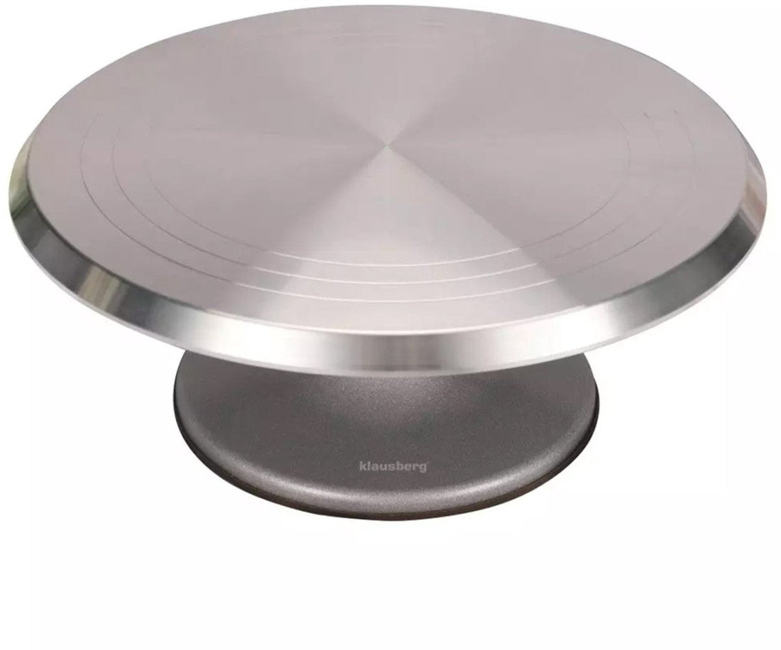 Klausberg draaiplateau voor taarten KB-7710 – aluminium, Ø 31 cm