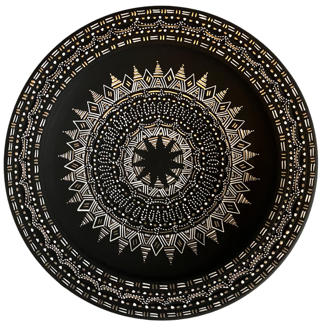 Handmade pottery decorative bowl