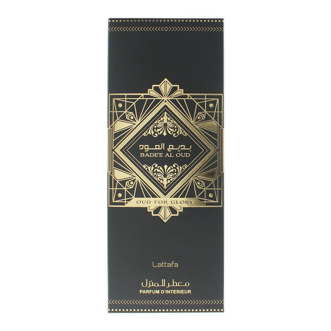 Lattafa Bade'e Al Oud room spray 450 ml – luchtverfrisser met agarhout – foto 2