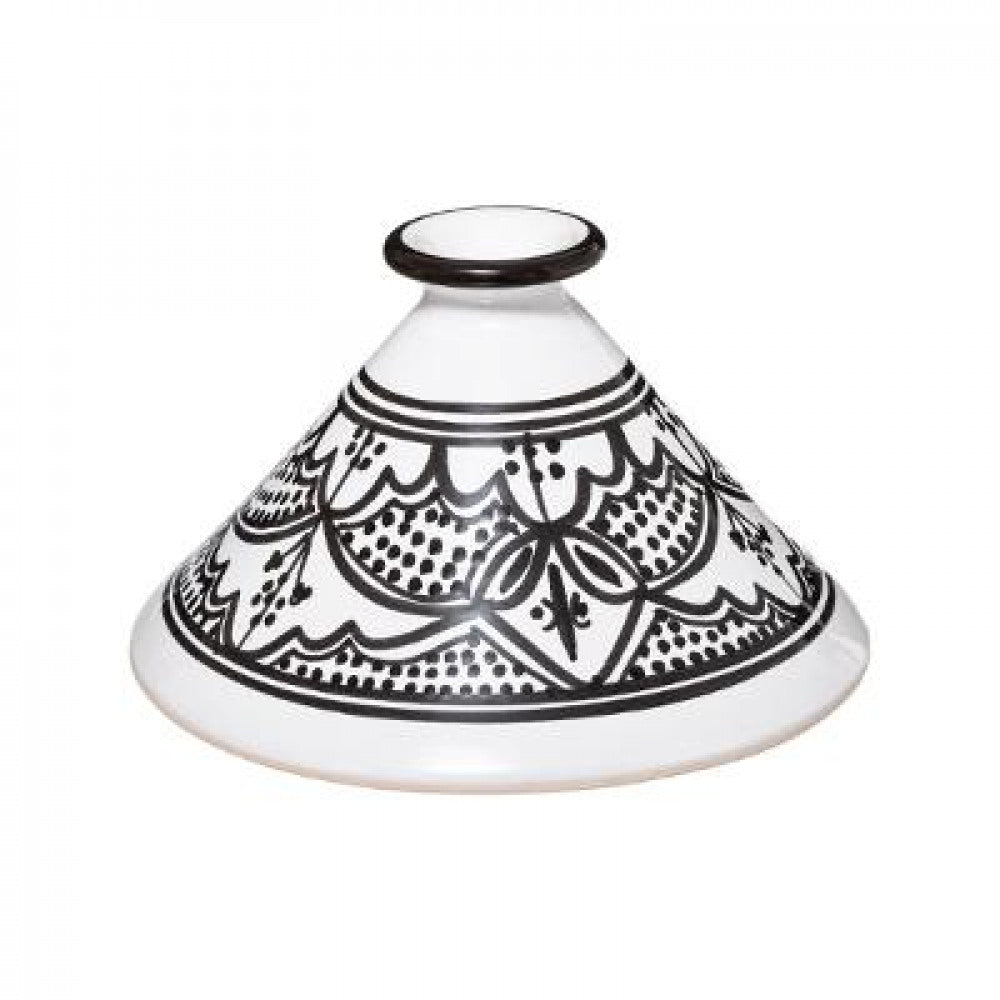 Tajine zwart & wit Ø 27 cm