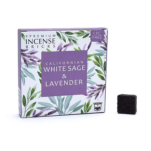 Blocs d'encens Aromafume sauge blanche & lavande