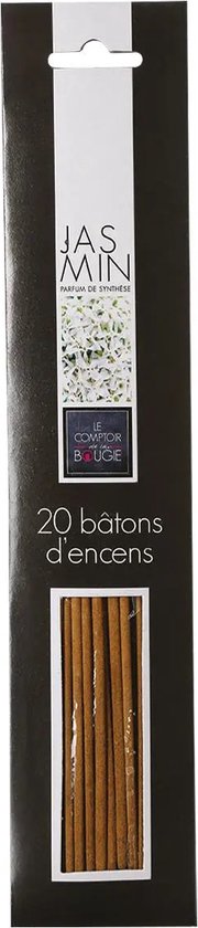 Atmosphera Incense sticks in Jasmine scent - value pack - 40x sticks - 25 cm - Relaxing - Calming