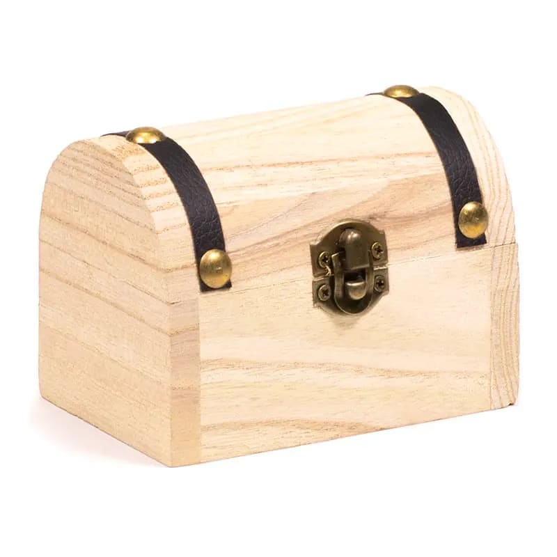 Wooden treasure chest