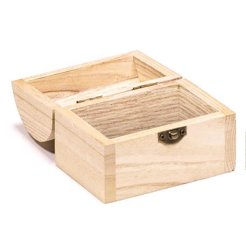 Wooden treasure chest
