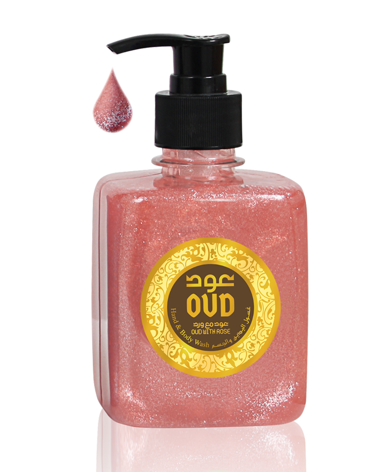 Oud et Rose Gel Lavant Mains & Corps 300 ml