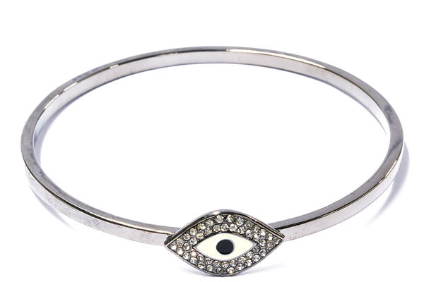 BRACELET STRASS/GUNBLACK