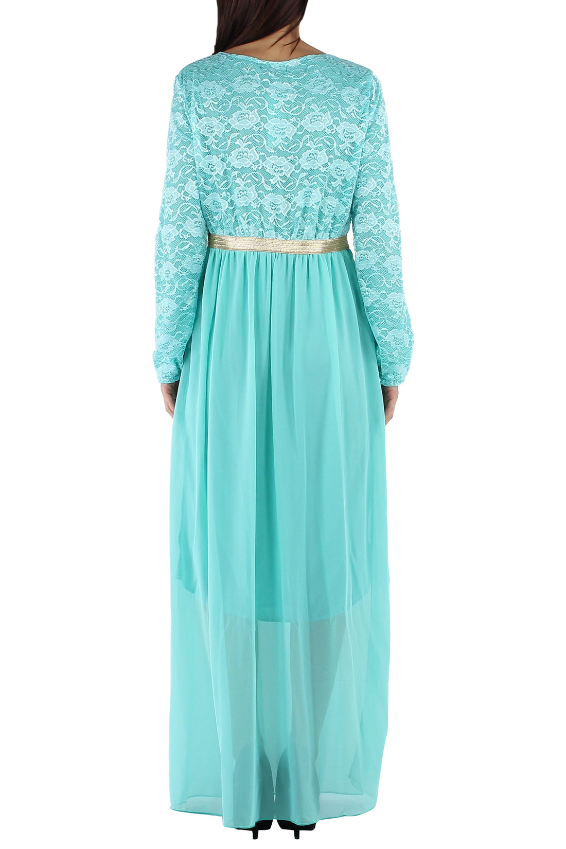 Maxi dress-Aquamarine