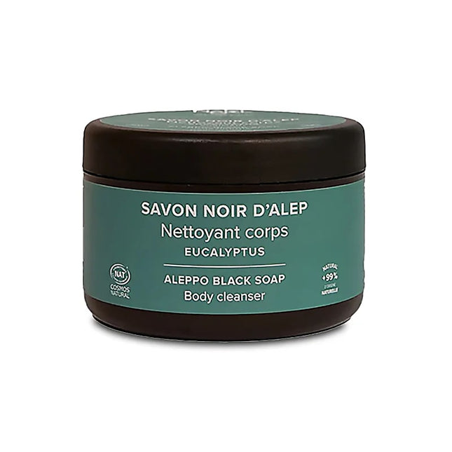 Aleppo Schwarze Peeling-Seife Eukalyptus