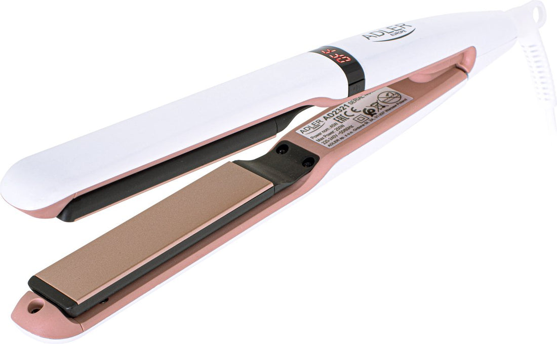 Adler AD 2321 Hair Straightener - ceramic with temp. control