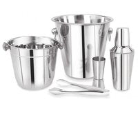 Kinghoff 1389 - 5-piece bartender set - cocktail shaker