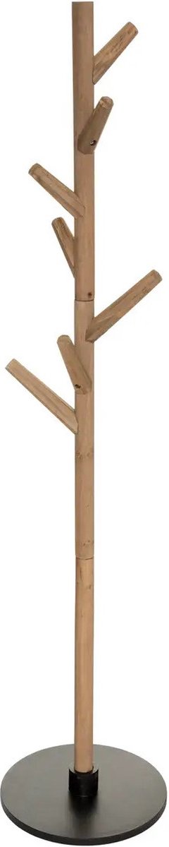 5Five Wooden coat stand - Light brown / black