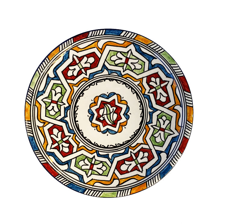 Assiette marocaine Fès Ø25
