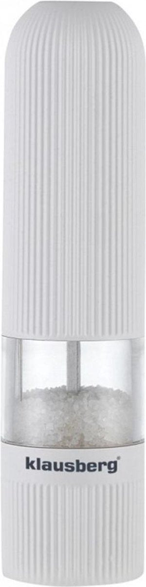Top Choice - Electric pepper mill - white - 19.5 cm