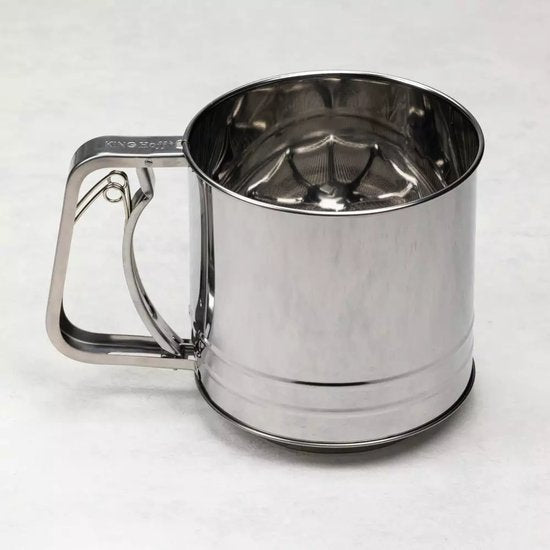 Kinghoff KH3101 bloemzeef van RVS – Ø 10 cm, inhoud 350 g