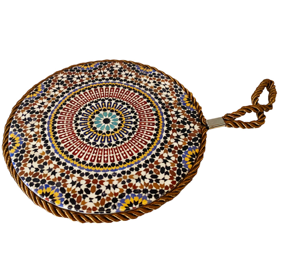 Oriental Colorful Ceramic Coaster