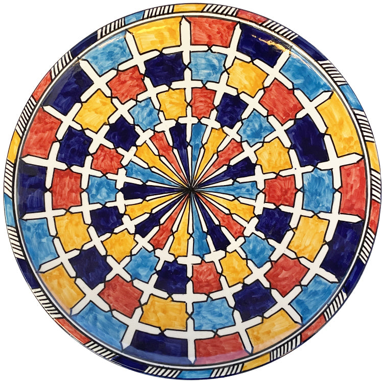 Fez pottery bowl Ø35