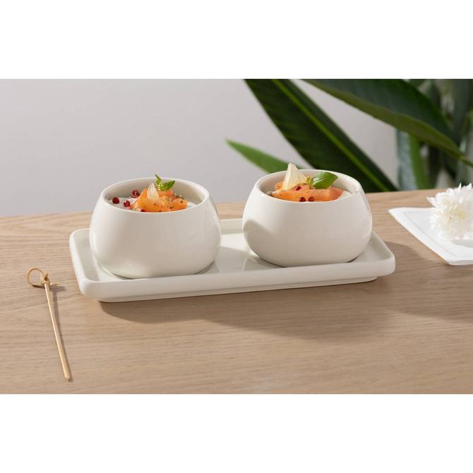 Secret de Gourmet Nora Appetizer set - 3-piece - White
