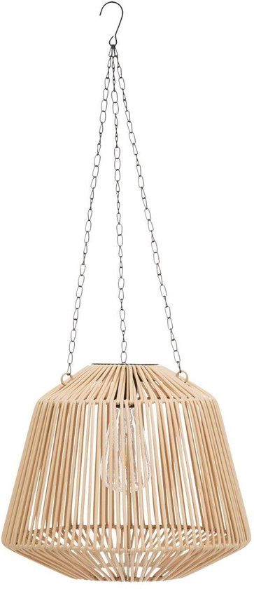 Lampe solaire suspendue Jily, boho, Ø 28 cm