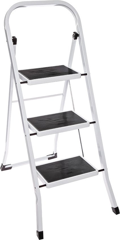 Stepladder, foldable, 3 steps, max. 150 kg