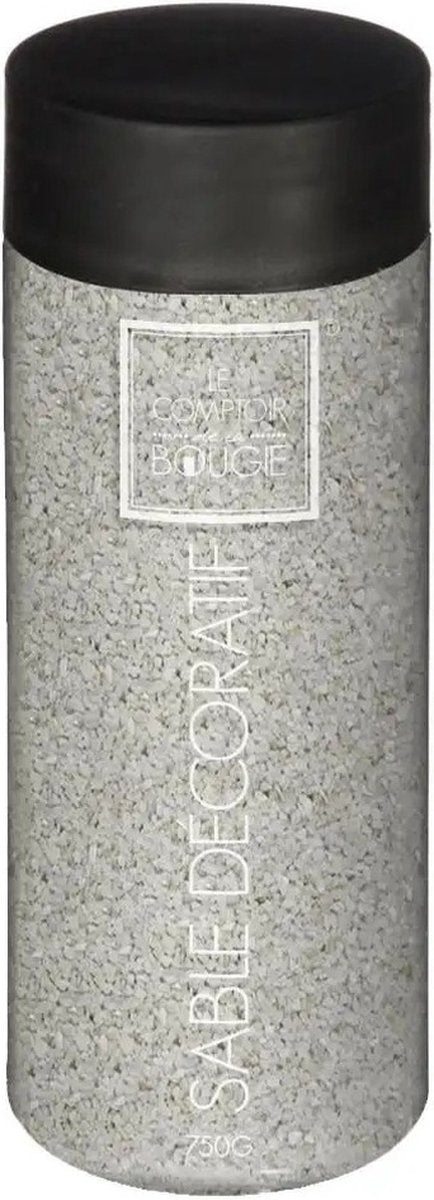 Hobbyzand lichtgrijs van Atmosphera – decoratiezand in pot van 750 gram