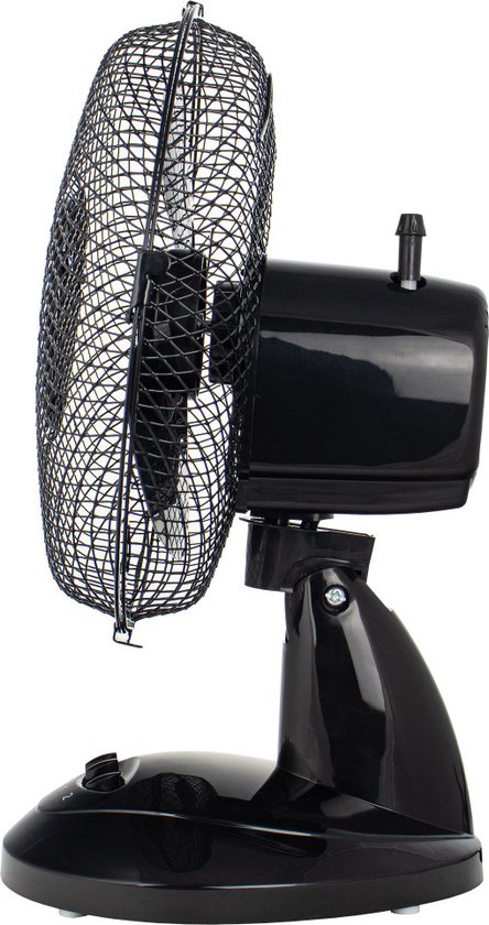Klausberg 7473 tafelventilator zwart – 23 cm, 21 W, 3 snelheden – foto 6