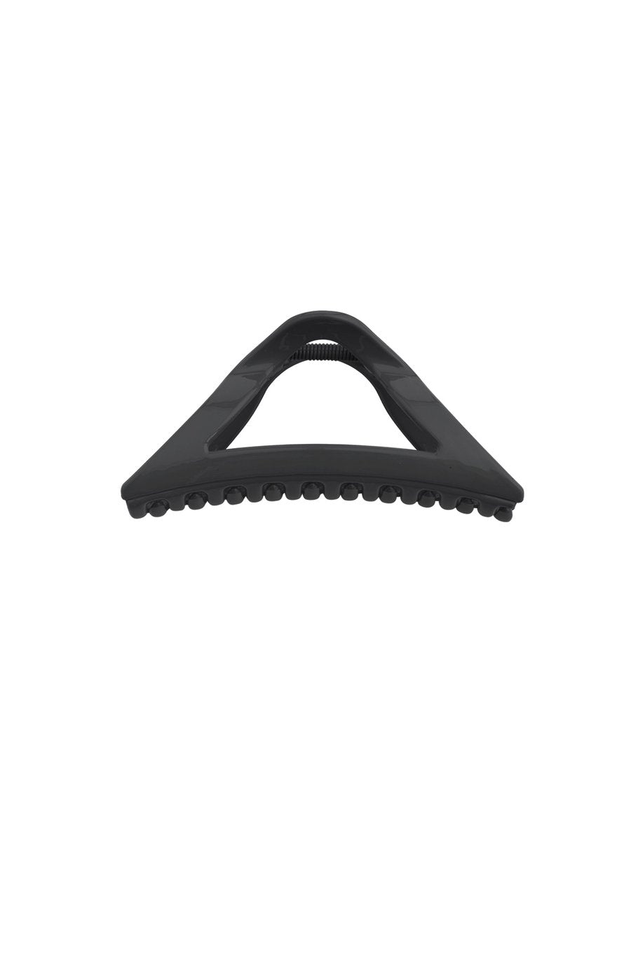 Zwarte Driehoek Haarclip – Zomers Design – Plastic – 11, 5 cm