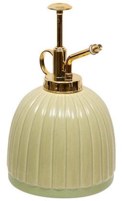 Vaporisateur de  parfum - Vaporisateur pour plantes - Pulvérisateur pour plantes en céramique - Vaporisateur pour fleurs - Brumisateur pour plantes d'intérieur - Vaporisateur vintage pour plantes - 220 ml - Dolomite - 10,7 x 10,7 x 17,5 cm - Vert